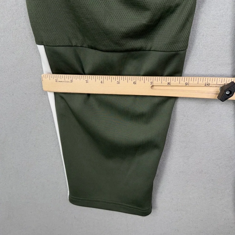 Puma Tracksuit Mens 2XLT Green Colorblock Full Zip Training Athletic Activewear